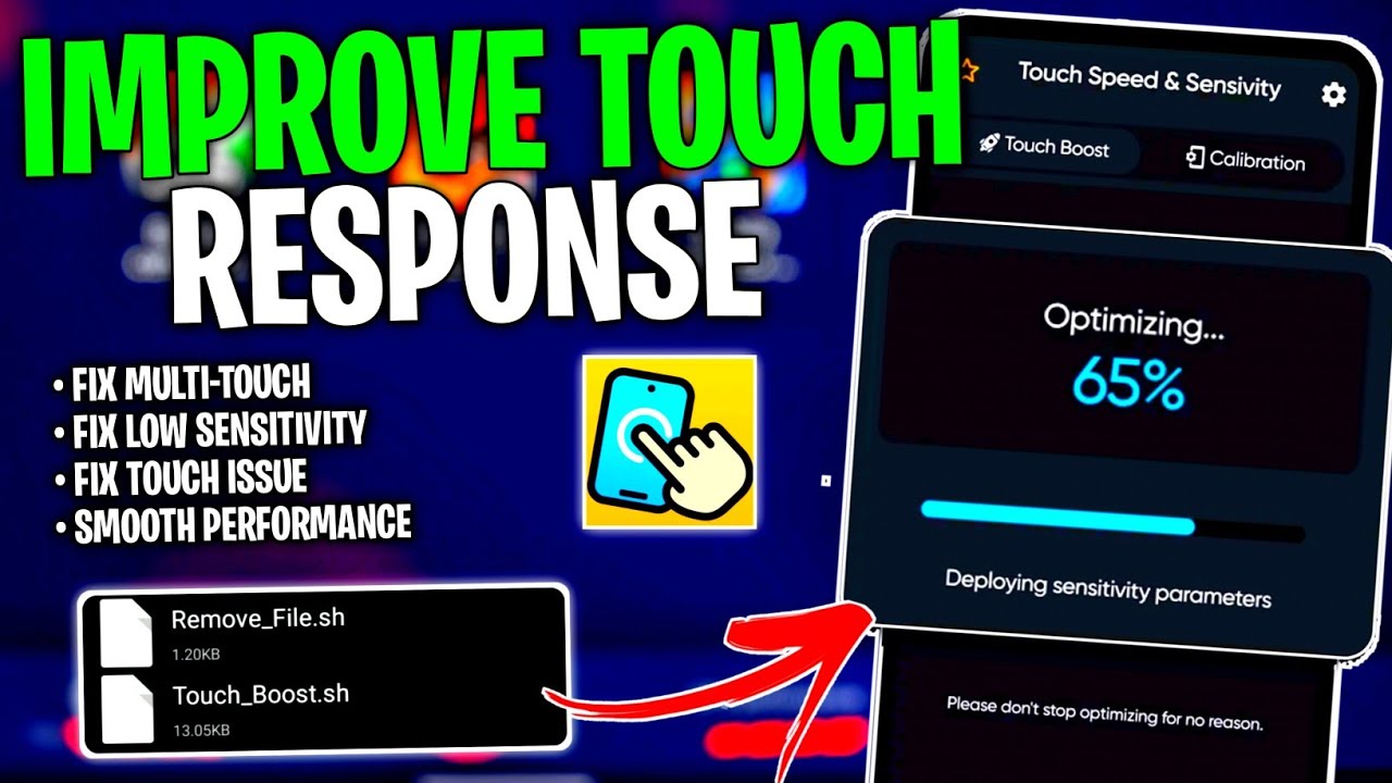 Touch Performance How To Optimize Touch Response and Sensitivity For Better Performance ...