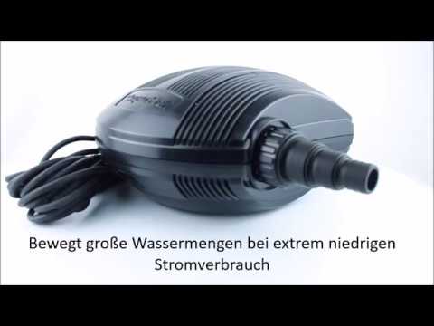 SUPERFISH PUMPE POND ECO PLUS E 12000 - Produktvideo / 360°-Ansicht