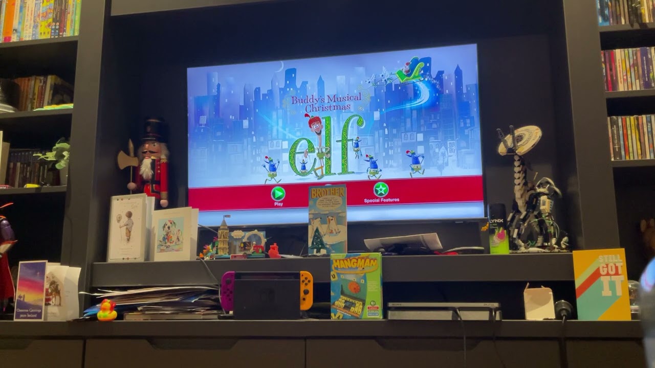 Elf Buddy’s Musical Christmas DVD Menu Walkthrough