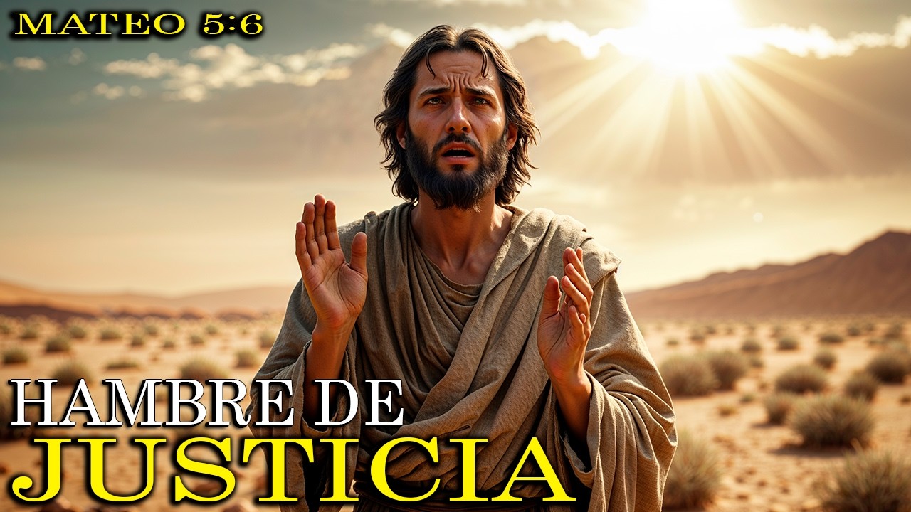 ¿TIENES HAMBRE DE JUSTICIA? – MATEO 5:6