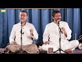 Carnatic vocal concert by trichur brothers at sri shanmukhananda fine arts  sangeetha sabha