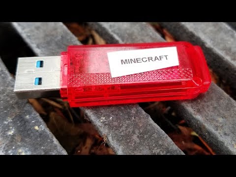 I Found Someone S Minecraft Usb Youtube