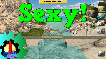 Sexy Bridge Building | Bridge Constructor | Free Bridge Building Puzzle Game Gameplay