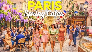 Paris Spring Walk 🌸 | Cafes, Streets &amp; French Vibes (4K) 14 April 2026