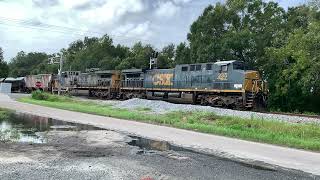 Screaming GE's and Empty Tankers | CSX Empty Ethanol (Raw)