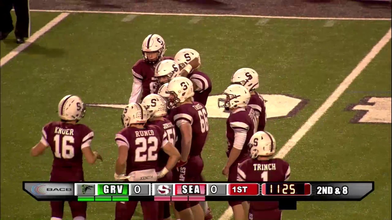 BACB Sports - Seaholm vs. Groves High School Football 10/18/2019 - YouTube