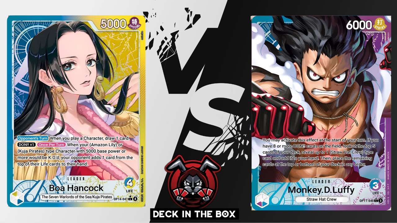 OP14 One Piece Tesing  B/Y Boa vs UP Luffy  !!!