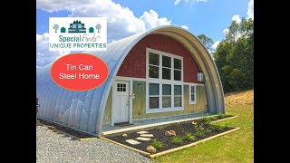 TIN CAN  Rare Eco Friendly Steel Home