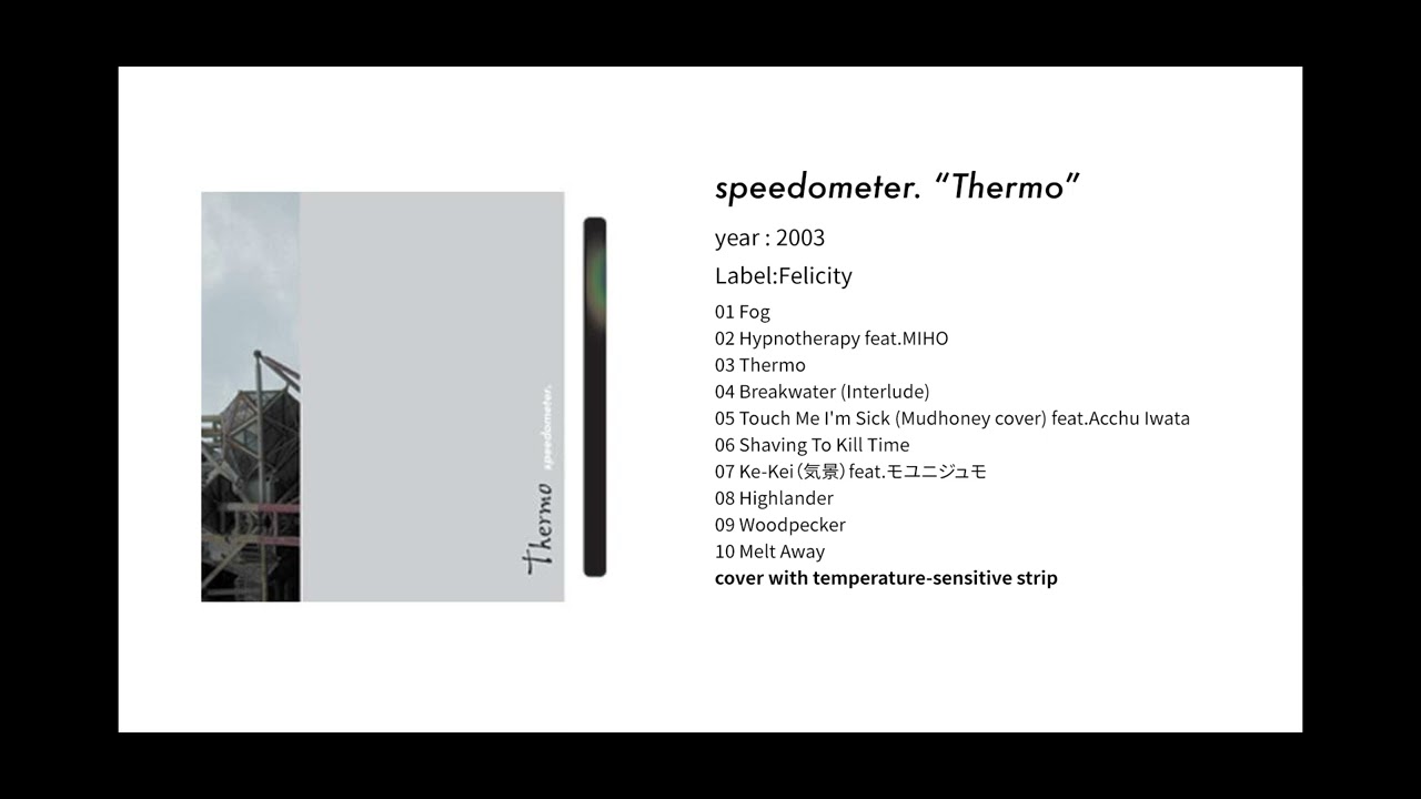 Watch speedometer. / Thermo (2003) HQ on YouTube Watch speedometer. / Thermo (2003) HQ on YouTube