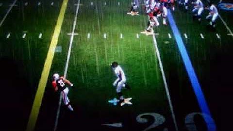 Man Coverage On Double Moves In All Pro Football 2k8, compare with Madden 2010
