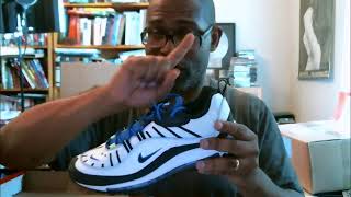 air max 98 white black racer blue