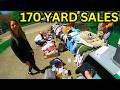 We went to the largest community yard sale