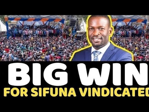 Finished! Edwin Sifuna Wins Big and Vindicated as Wanga Burst In Anger Amid Omanyo Bombshell!