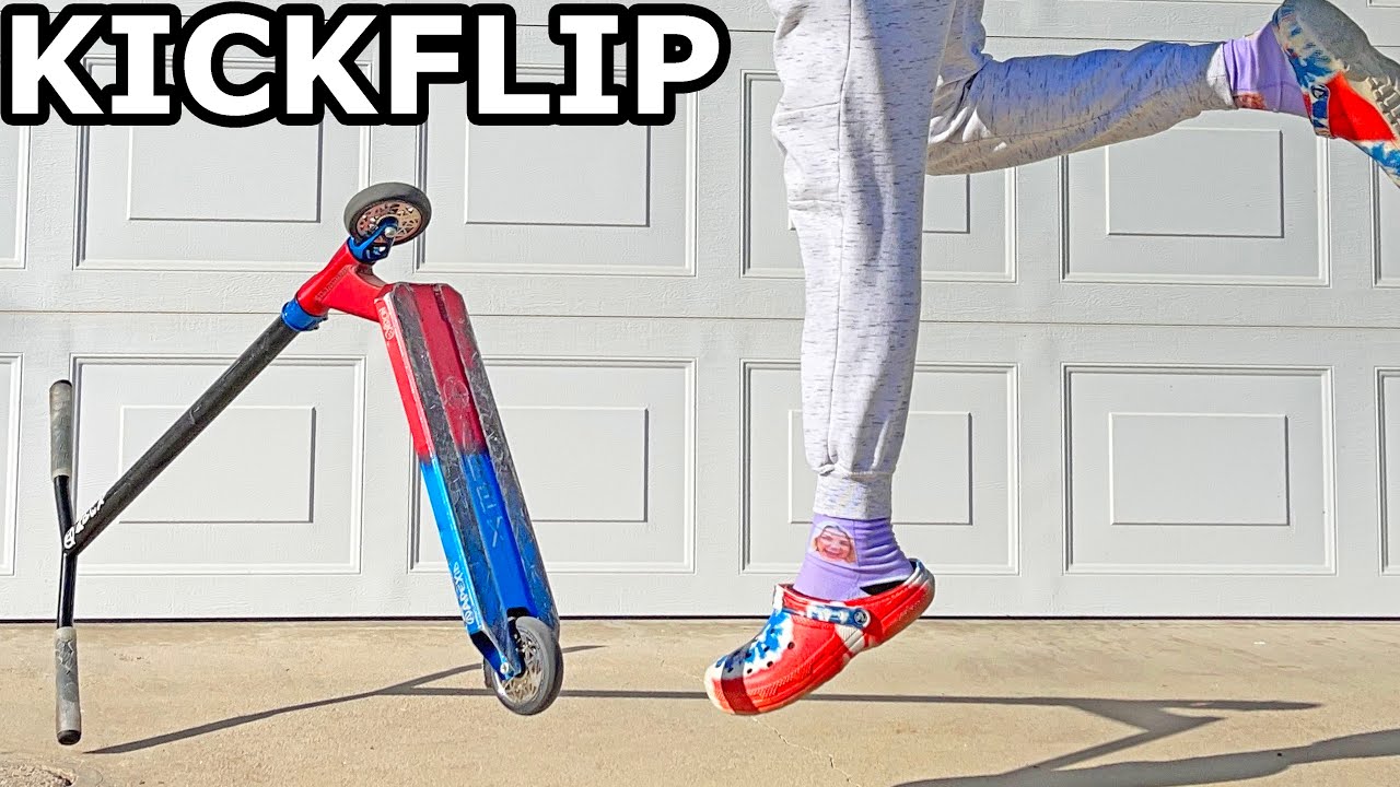 I Kickflipped A Scooter!