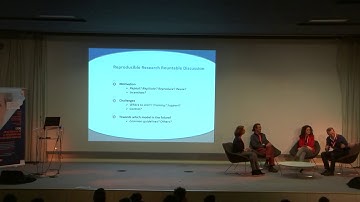 Round table discussion on Reproducible research at NOW2019