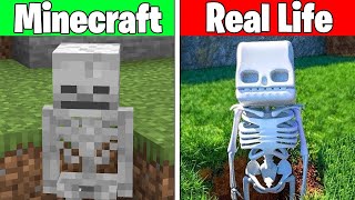 Realistic Minecraft | Real Life vs Minecraft | Realistic Slime, Water, Lava #472