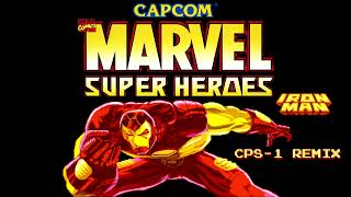 Marvel Super Heroes - Iron Man (CPS-1 Remix)