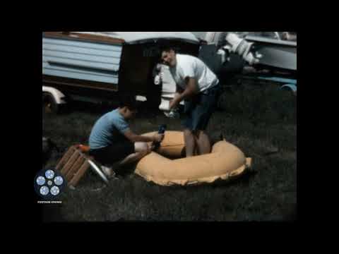 Inflating Raft 1966 - YouTube