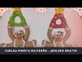 Galleta Cuelga puertas - Moldes GRATIS