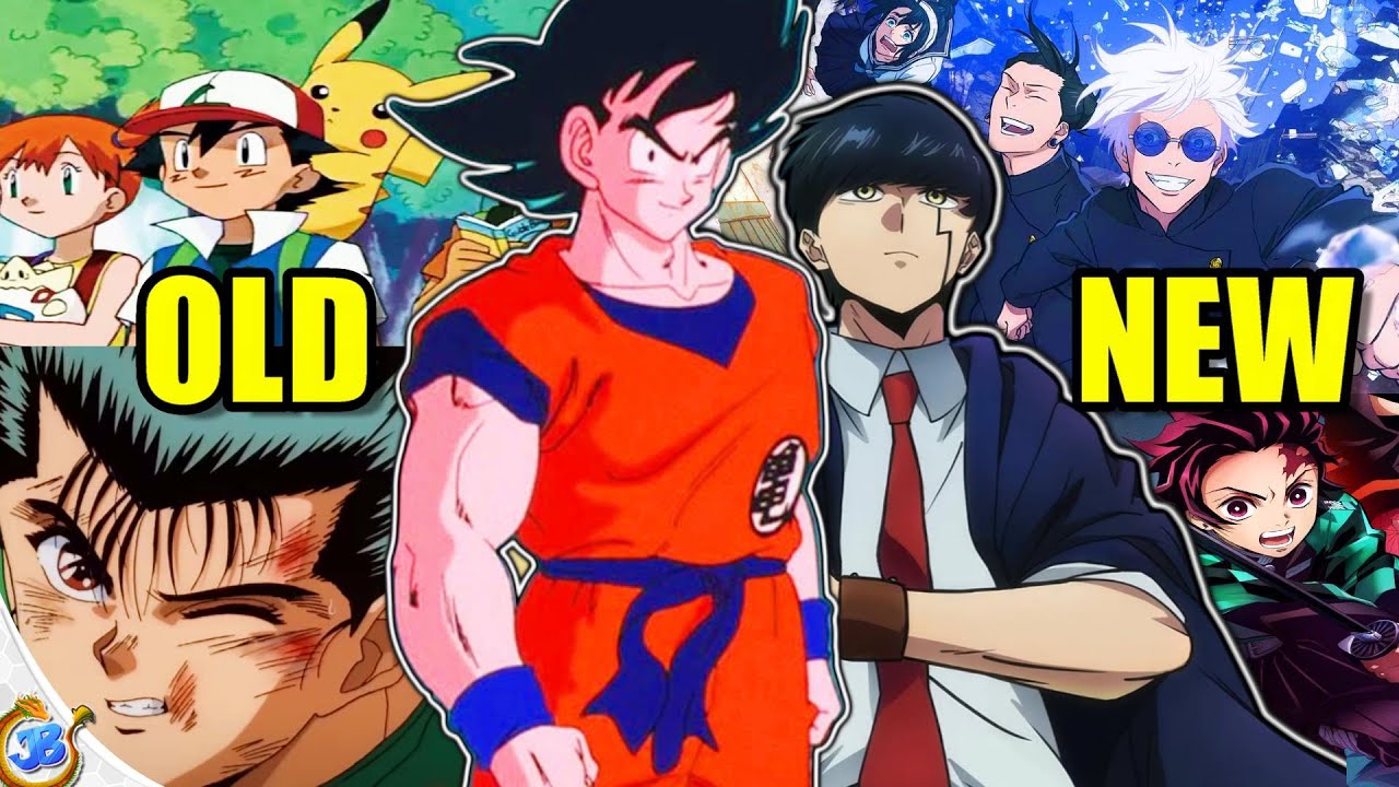 OLD VS NEW ANIME How Tastes Change YouTube