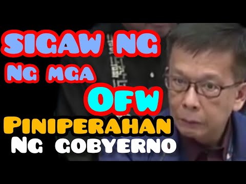 MGA OFW NAGREREKLAMO GINAGATASAN NG GOBYERNO =IMEE MARCOS