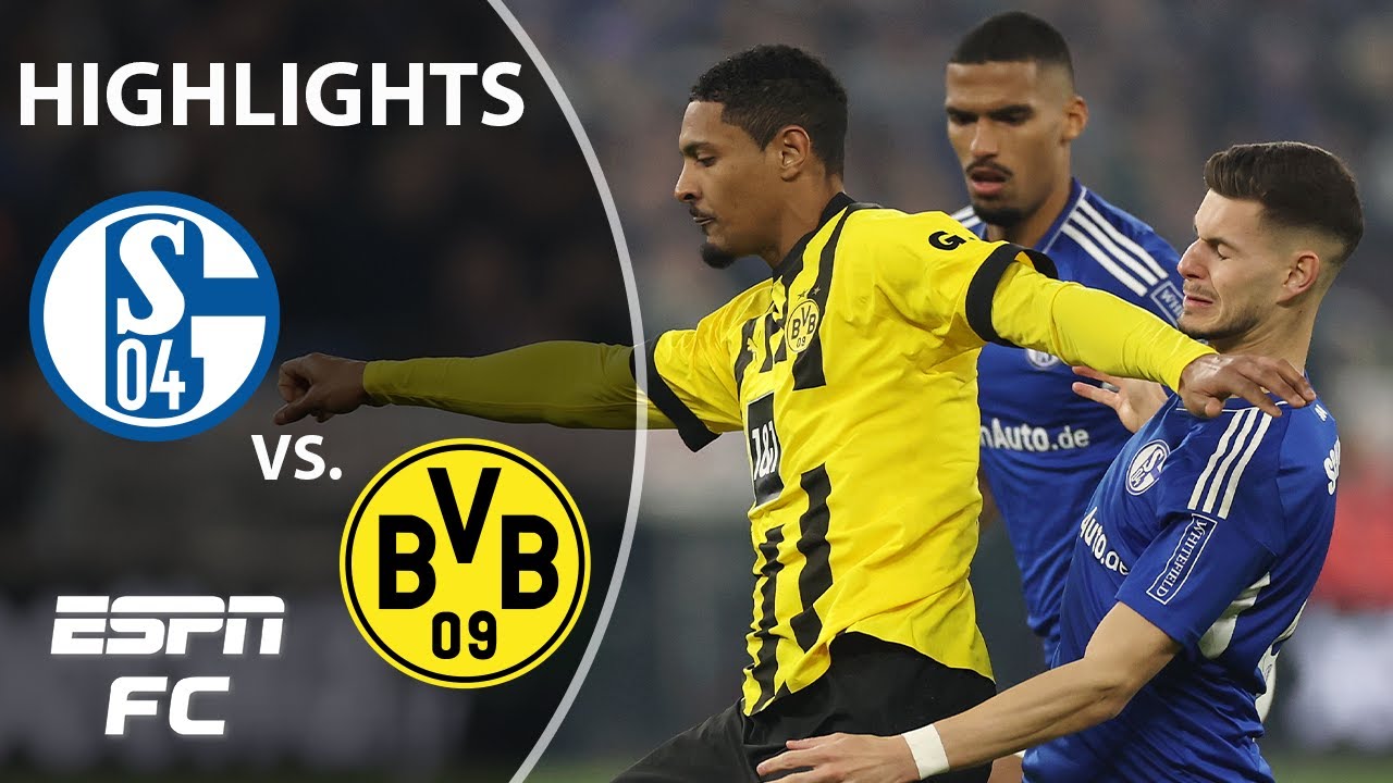 Afhængig tidsplan Kritik Schalke vs. Borussia Dortmund | Bundesliga Highlights | ESPN FC - YouTube