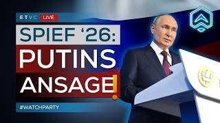 🔴 PUTINS REDE beim ST.PETERSBURGER Wirtschafts-Forum 2026 | LIVE | #WATCHPARTY