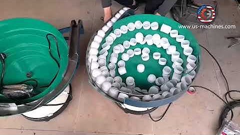Automatic cap sorting vibrating bowl machine plastic cap sorter machine