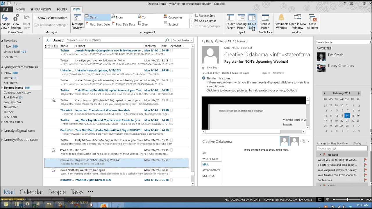 New Outlook 2013 New \u0026 Cool Features