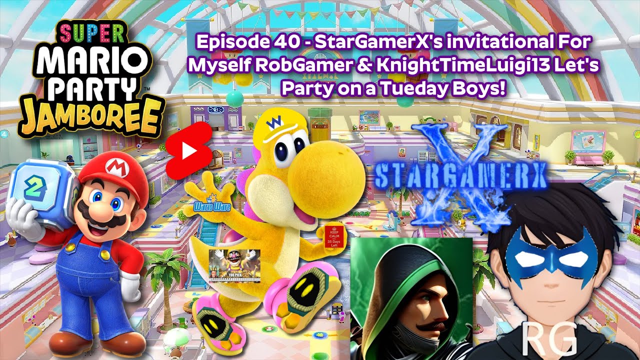 Super Mario Party Jamboree Online Matches Part 40 StarGamer's Invitational Ft. 2 Homies! 
