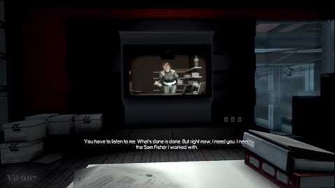 Splinter Cell: Conviction - Walkthrough (Part 17) - Third Echelon HQ (part 4 of 4) - Realistic