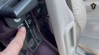 Mercedes S class w220 2000 paint code location