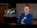 Kish college  student spotlight kaitlynn cook