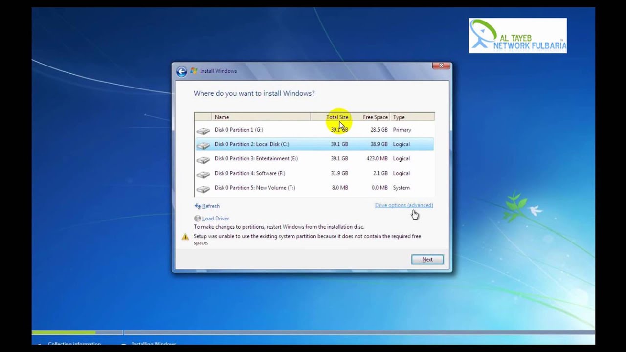 This is a tutorial is on Windows 7 installation - YouTube