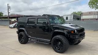 : 2009 Hummer H2 SUV Luxury with complete Black-Ops Package 41k miles.