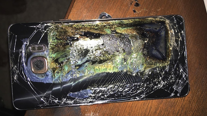 Galaxy note 7 exploding battery review năm 2024