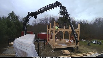 Timber Frame Timelapse 2017