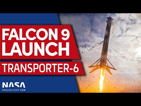 RTLS: SpaceX Falcon 9 Launches 114 Satellites on Transporter-6 Mission