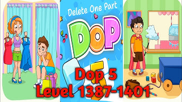 Dop 5:Delete one part All levels walkthrough 1370-1386 All answers | 2024🎯🎉