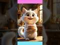 Cute Cat Birthday Moments🎊😻# ai #shorts #shortsfeed #catlovers #cuteanimals