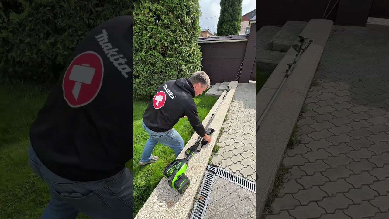 Аккумуляторный высоторез от компании Greenworks 😎👍