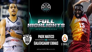 PAOK mateco v Galatasaray EKMAS | Full Game Highlights | #BasketballCL 2023