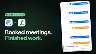 ‪@Calendly‬ + Caddi: Turning Booked Meetings into Finished Work with AI Agents