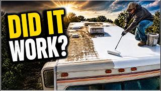 I Painted My Leaking Camper Roof… Did It Work?