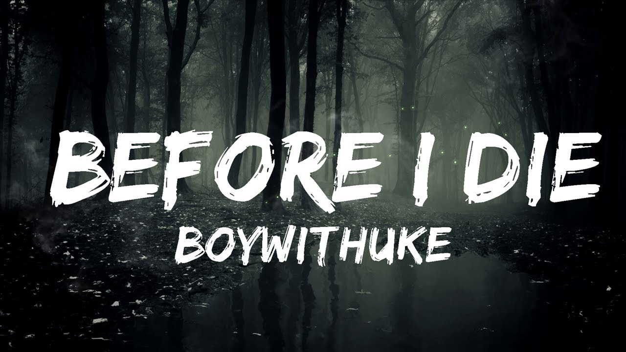 Before I Die – BoyWithUke (minute long songs VOL 5.) lyrics 