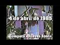 Hace 41 años a si era Jueves Santo, Cómpeta 4 de abril de 1985