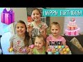 GRETCHEN'S 4th BIRTHDAY | DYING EASTER EGGS & OPENING PRESENTS!