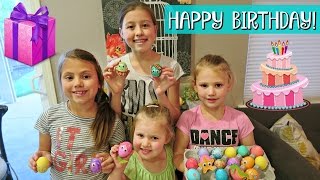 GRETCHEN'S 4th BIRTHDAY | DYING EASTER EGGS & OPENING PRESENTS!