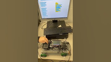 VEX Test Bed Level 2 Program 4 If Else Bump Switch LED #shorts