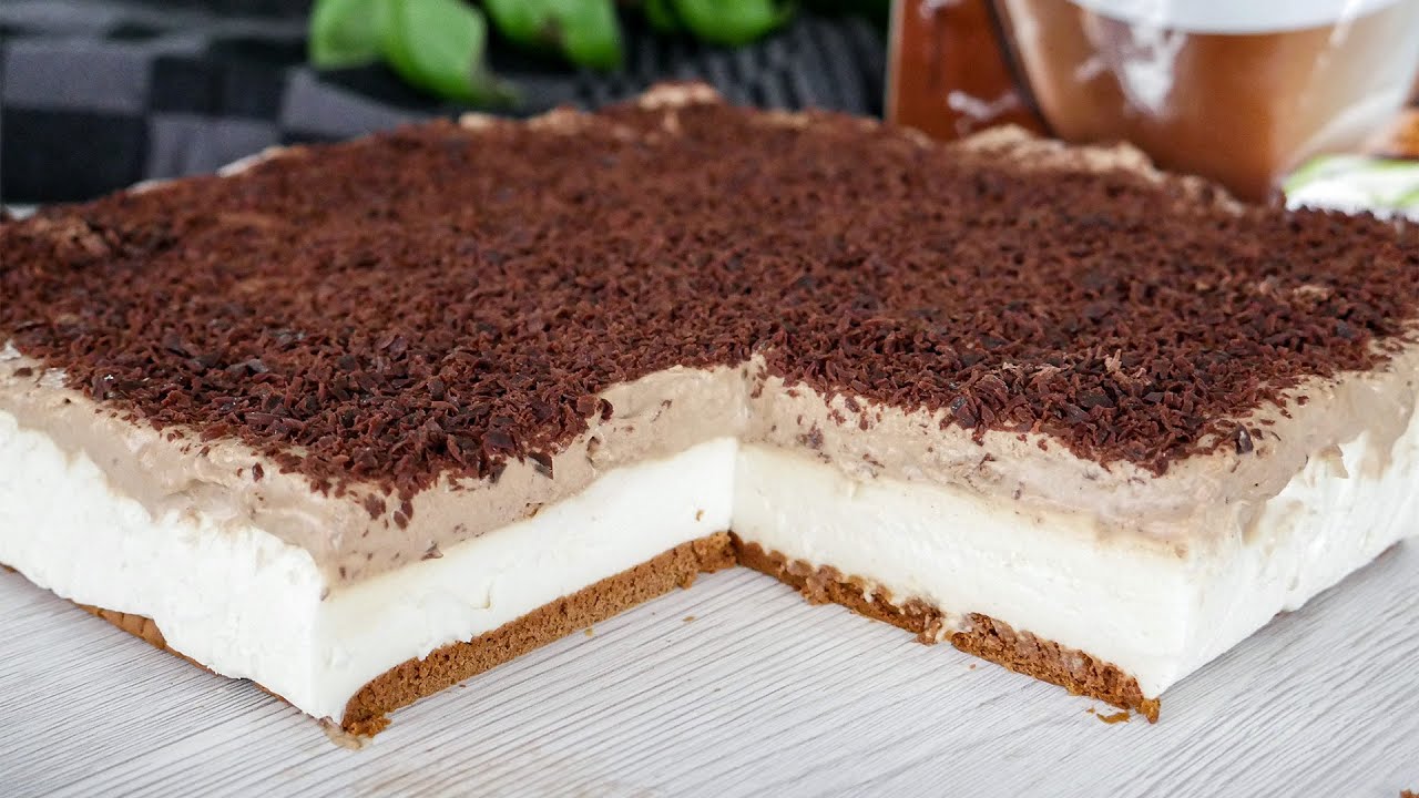 Cappuccino - pyszne ciasto bez pieczenia